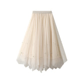 Fusta midi dama 9816