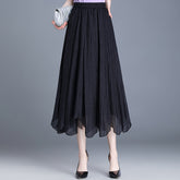 Fusta midi dama D8806