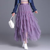 Fusta midi dama D0895 - Lusha.ro