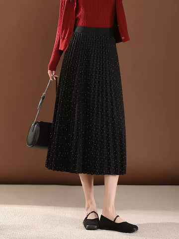 Fusta midi dama 8928