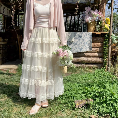 Fusta midi dama 2533