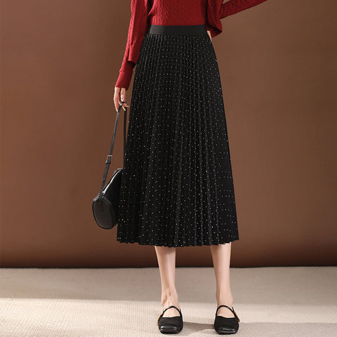 Fusta midi dama 8928