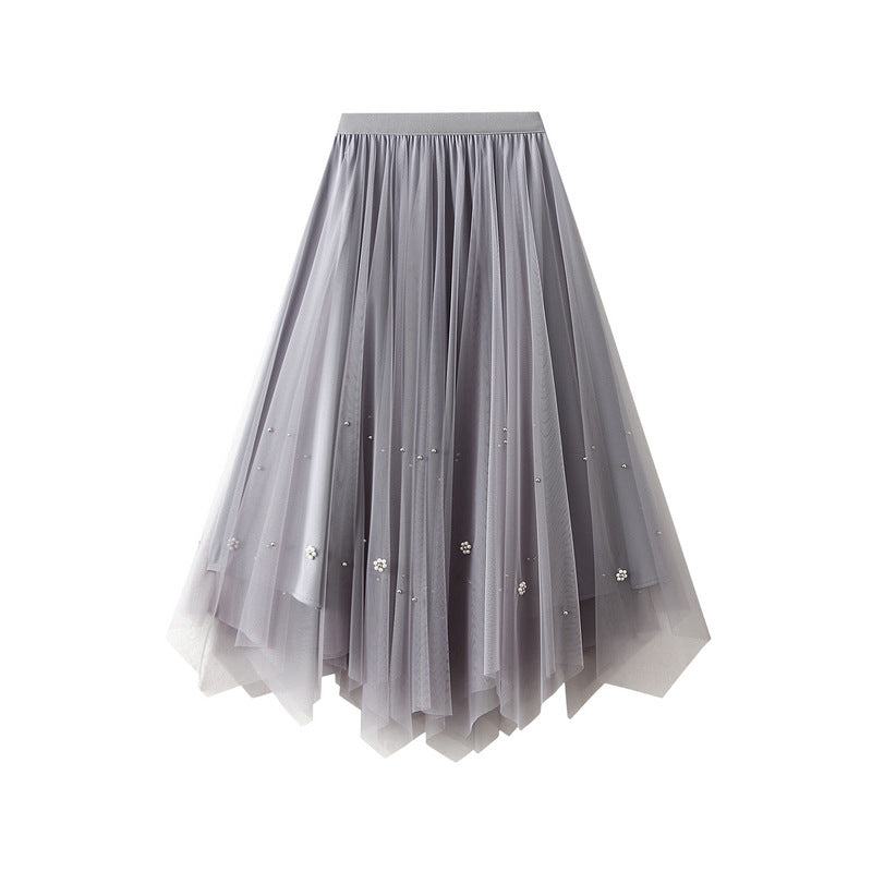 Fusta midi dama 9816