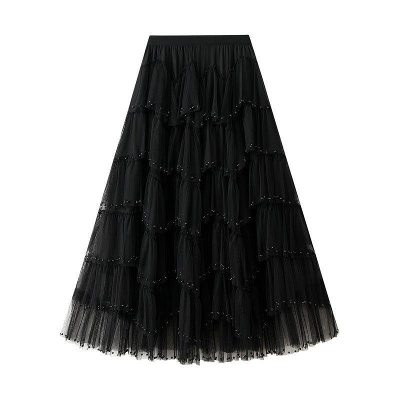 Fusta midi dama 1220
