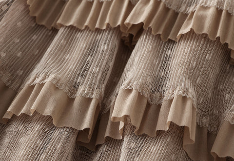 Fusta midi dama D808