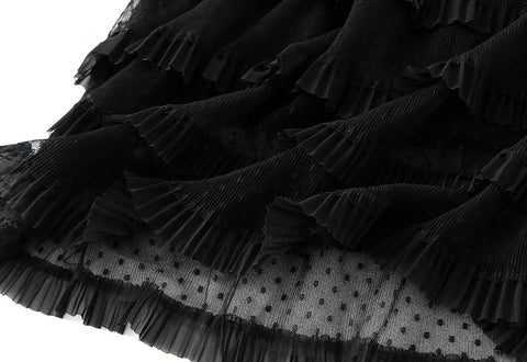 Fusta midi dama D808