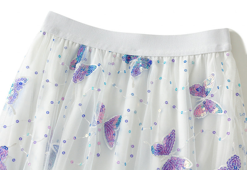 Fusta midi dama 2432