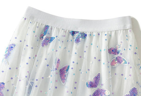 Fusta midi dama 2432