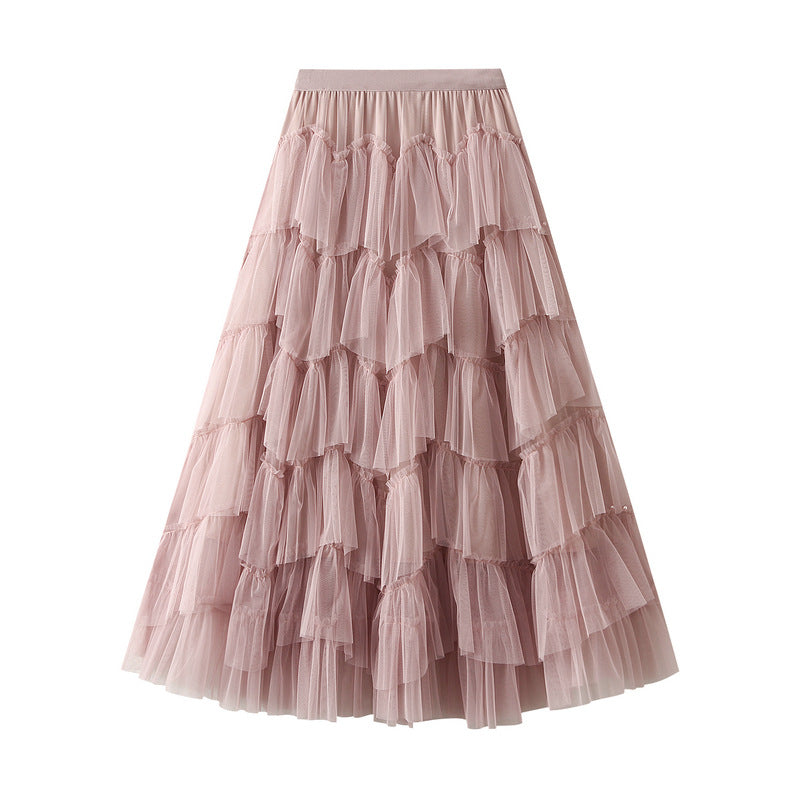 Fusta midi dama 1220