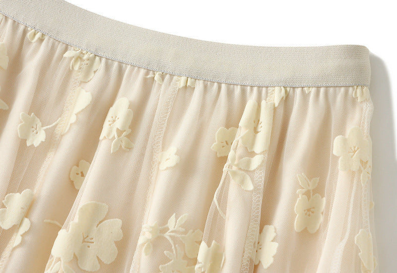 Fusta midi dama 5215