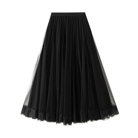 Fusta midi dama 8611
