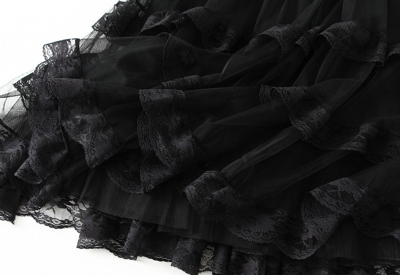 Fusta midi dama 2533