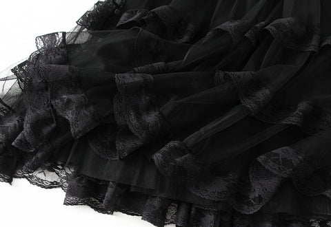 Fusta midi dama 2533