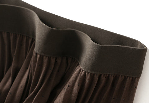 Fusta midi dama 8915