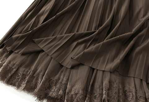 Fusta midi dama 8611