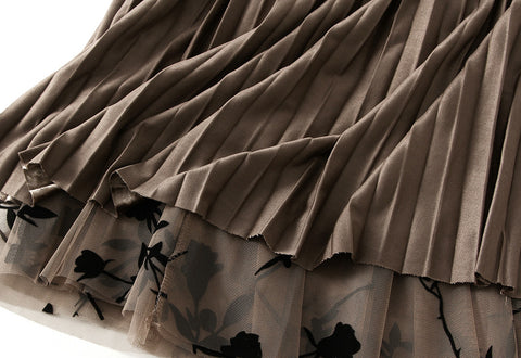 Fusta midi dama 2308