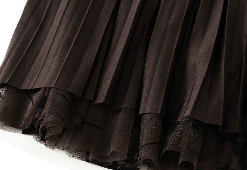 Fusta midi dama 2308