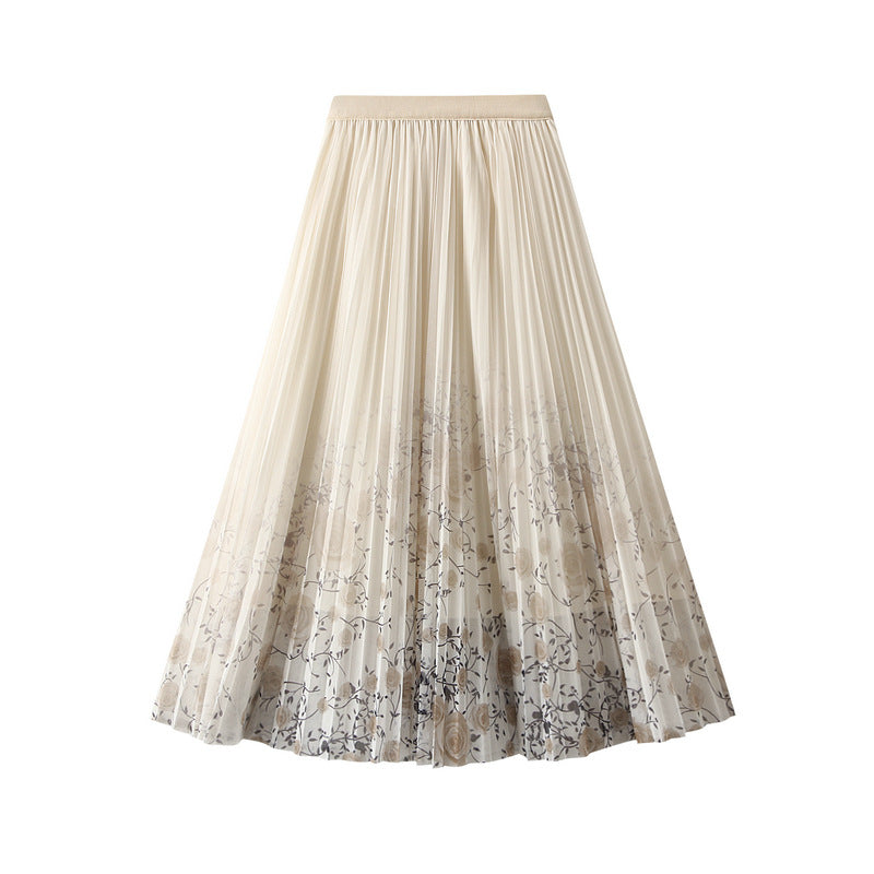 Fusta midi dama J898