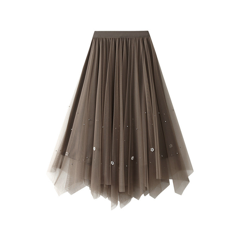 Fusta midi dama 9816