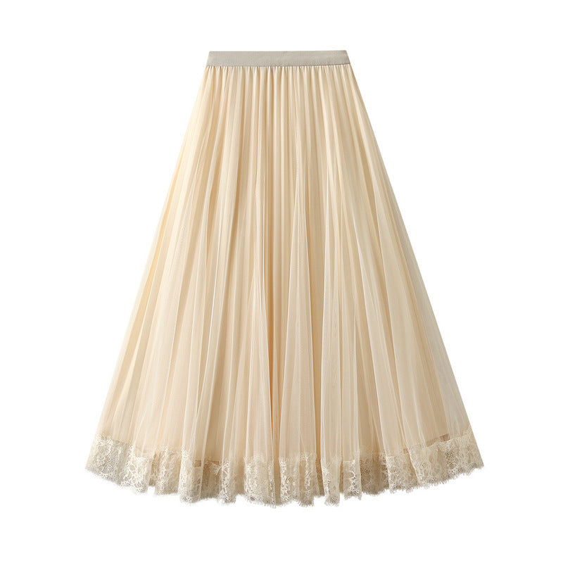 Fusta midi dama 8611