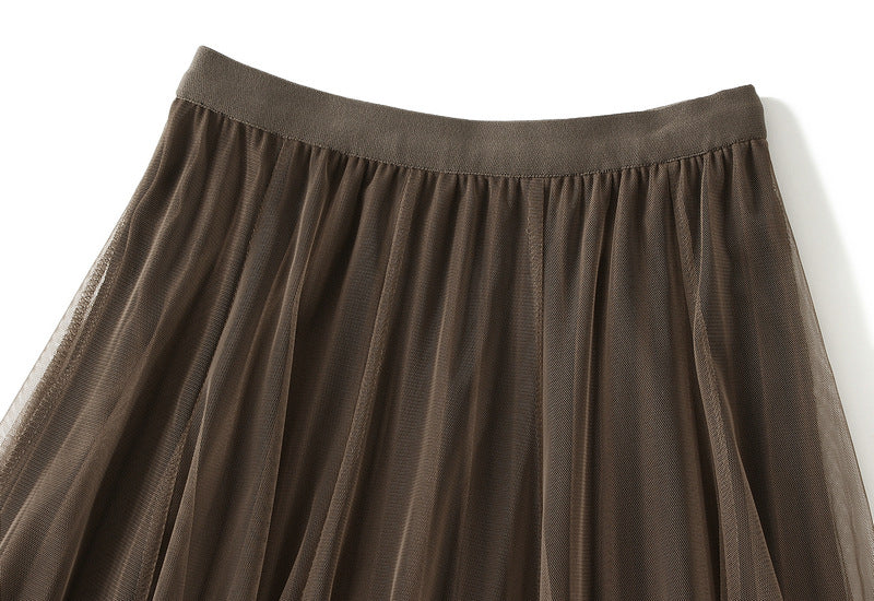 Fusta midi dama 8611