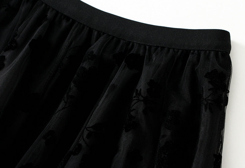 Fusta midi dama 5215
