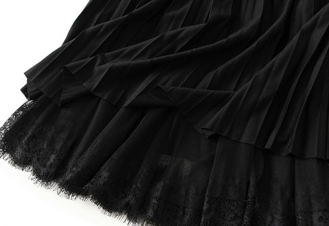 Fusta midi dama 8611
