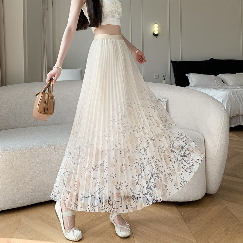 Fusta midi dama J898