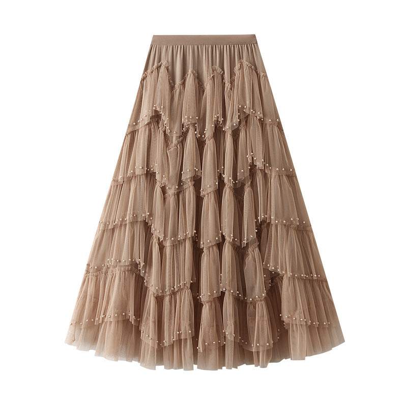Fusta midi dama 1220
