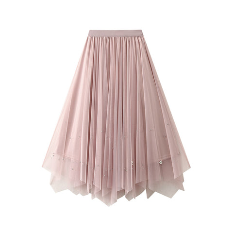 Fusta midi dama 9816