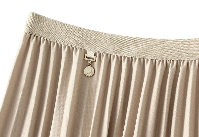 Fusta midi dama D1802