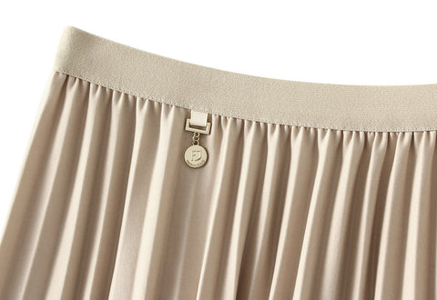 Fusta midi dama D1802