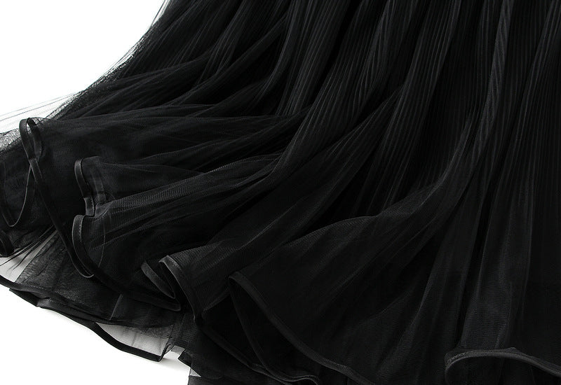 Fusta midi dama 2165