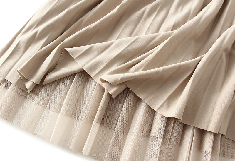 Fusta midi dama D1802