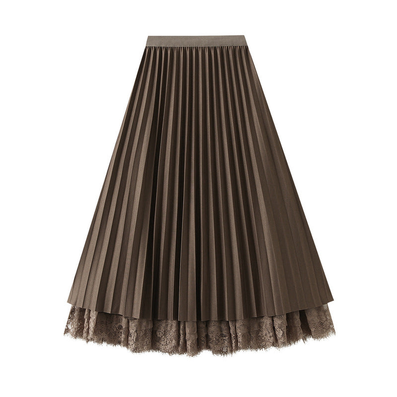 Fusta midi dama 8611