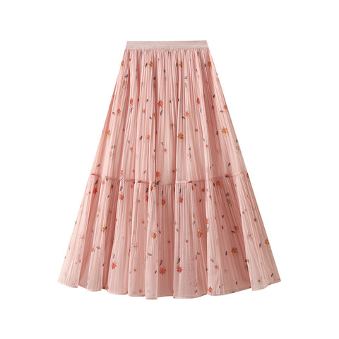 Fusta midi dama 8935