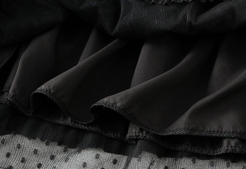 Fusta midi dama D808