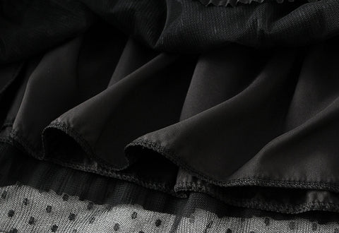 Fusta midi dama D808