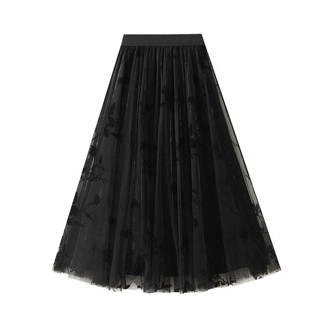 Fusta midi dama 2308