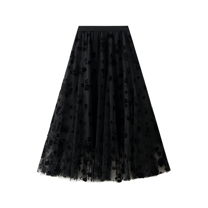 Fusta midi dama 5215