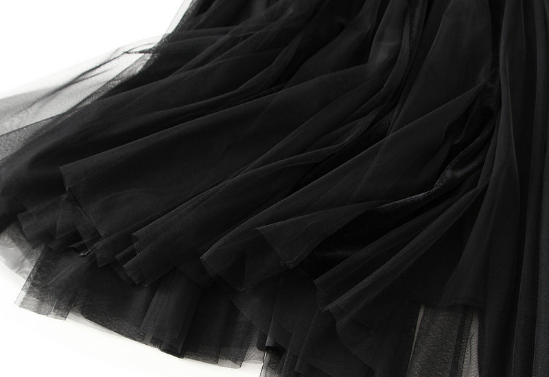 Fusta midi dama D8810