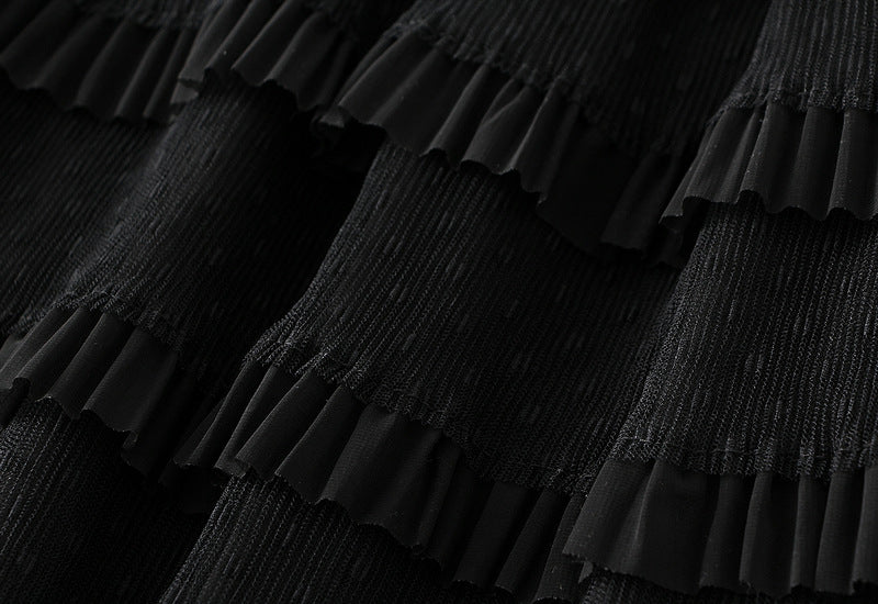 Fusta midi dama D808