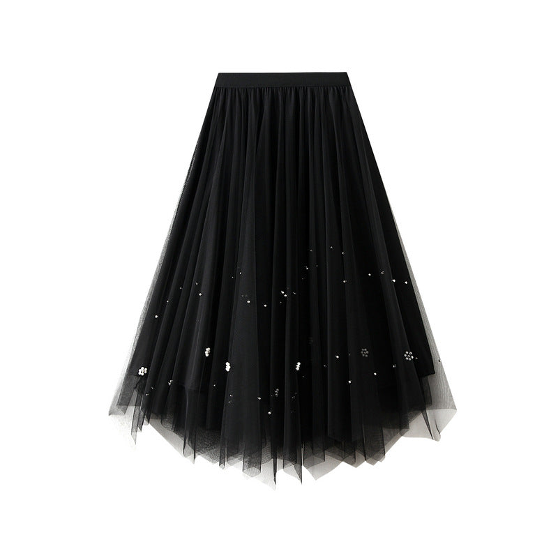 Fusta midi dama 9816