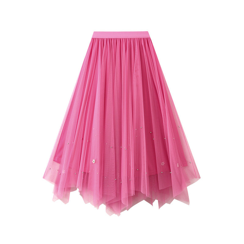 Fusta midi dama 9816