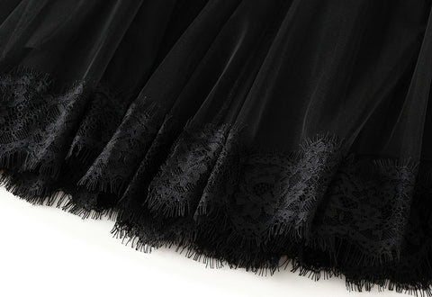 Fusta midi dama 8611
