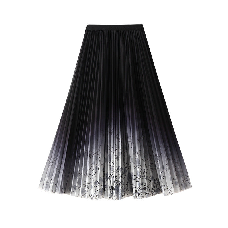 Fusta midi dama J898