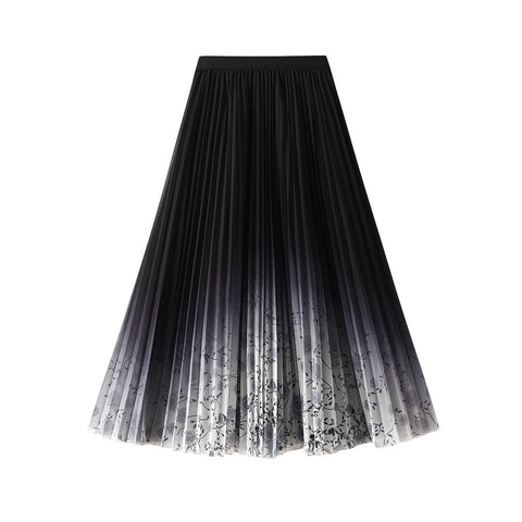 Fusta midi dama J898