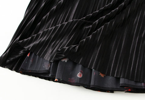 Fusta midi dama 8935