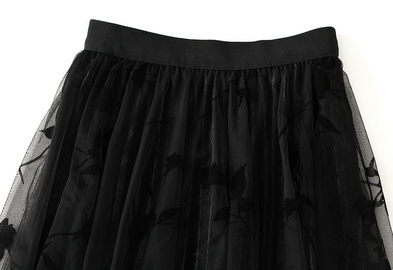 Fusta midi dama 2308