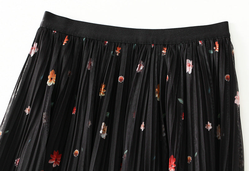 Fusta midi dama 8935